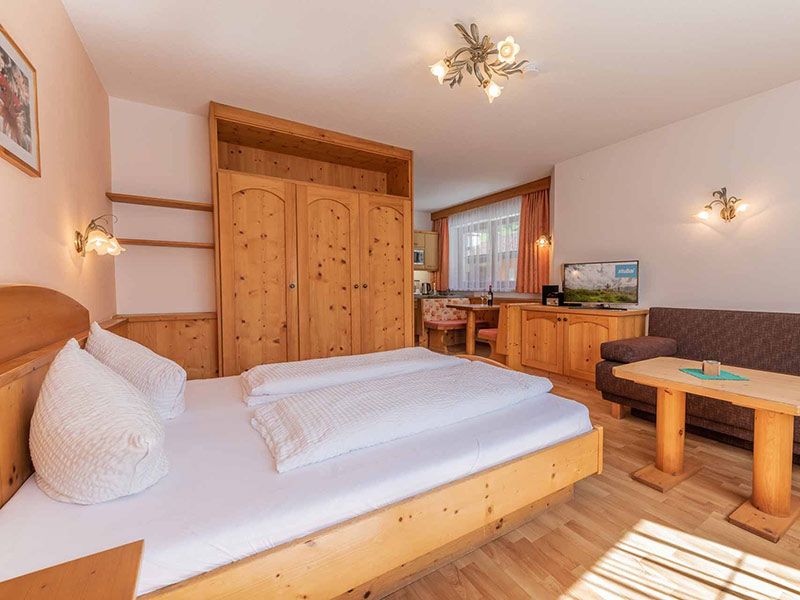 Schlafzimmer im Appartement in Neustift im Stubaital